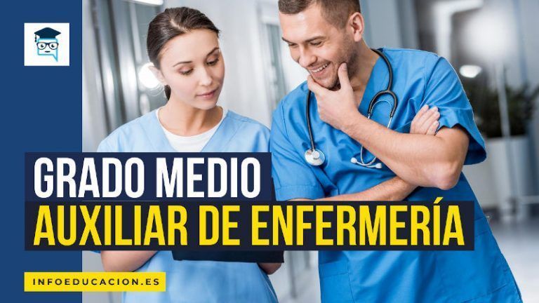 grado medio auxiliar de enfermería