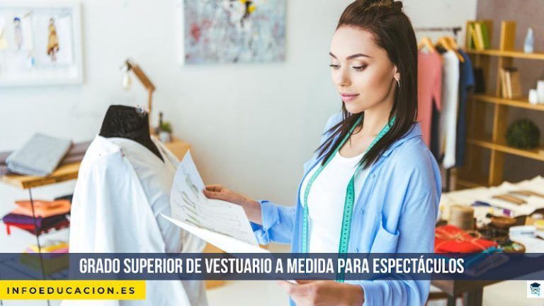 Grado superior de Vestuario a medida para espectáculos