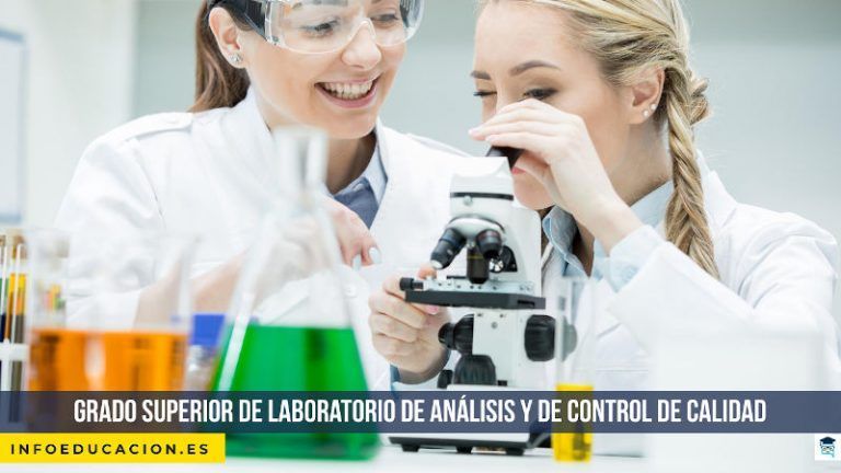 Grado Superior de Laboratorio de análisis y de control de calidad