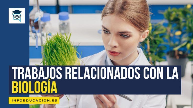 trabajos relacionados con la biología