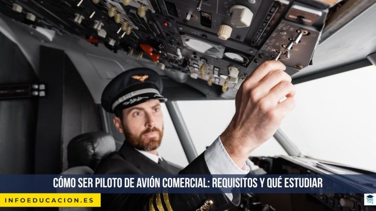 cómo ser piloto de avión comercial