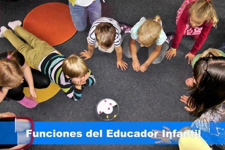 funciones del educador infantil