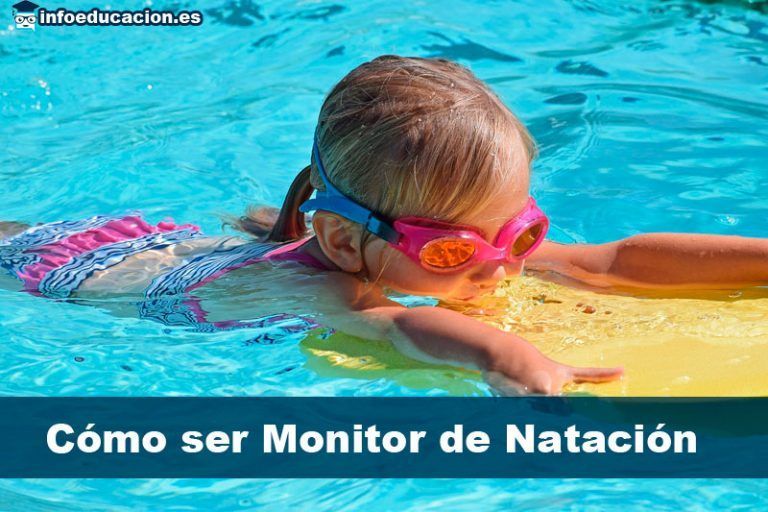 cómo ser monitor de natación