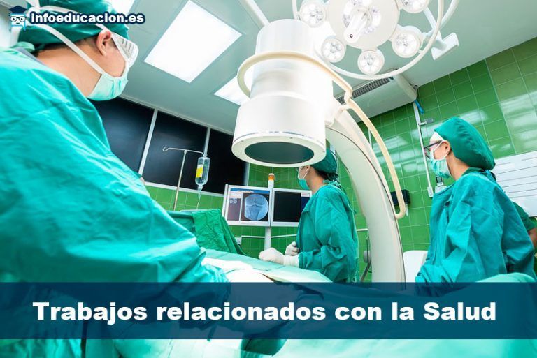 trabajos relacionados con la salud