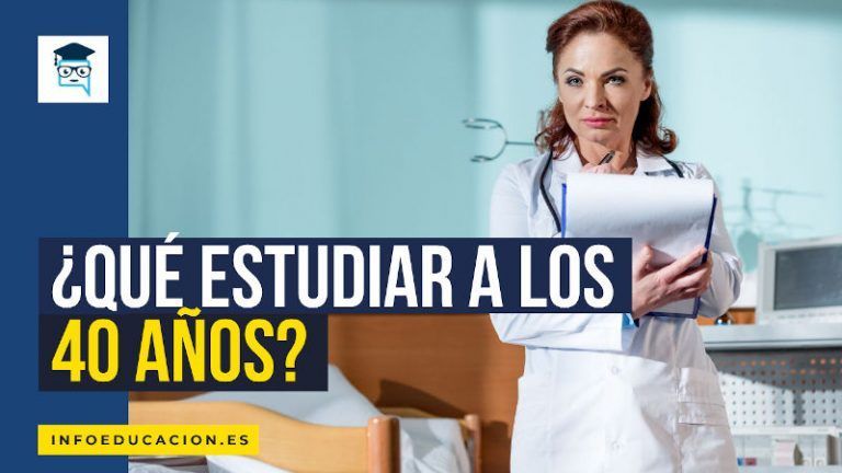 qué estudiar a los 40 años