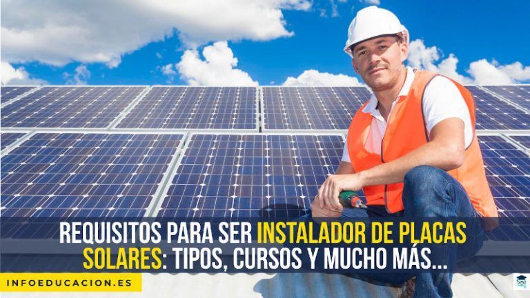 requisitos para ser instalador de placas solares