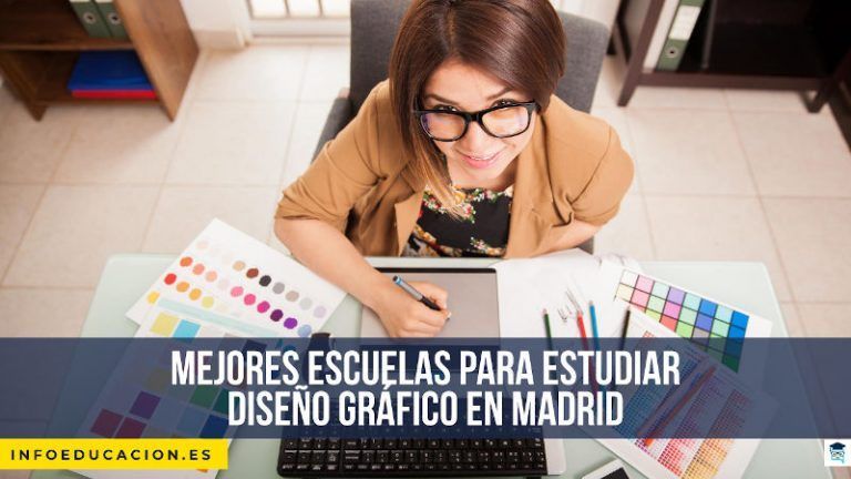mejores escuelas de diseño gráfico en Madrid
