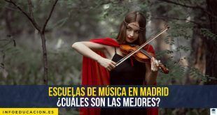 mejores escuelas de música en Madrid