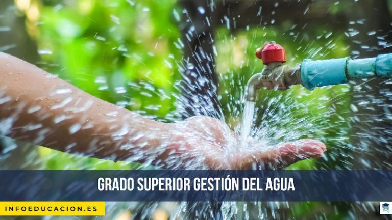 grado superior gestión del agua