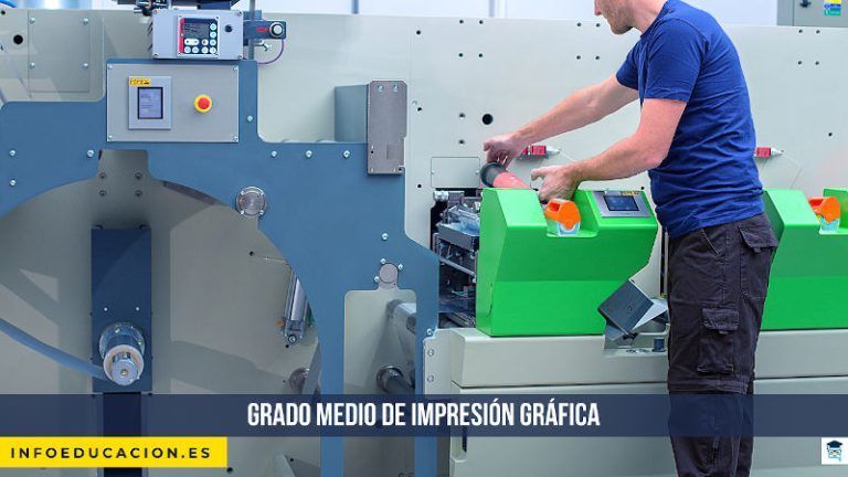 grado medio impresión gráfica