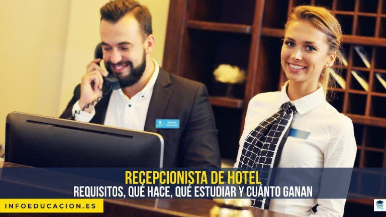 requisitos para ser recepcionista de hotel