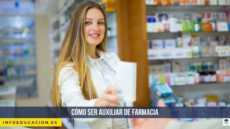 cómo ser auxiliar de farmacia