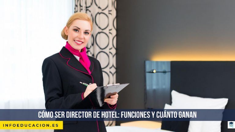 cómo ser director de hotel