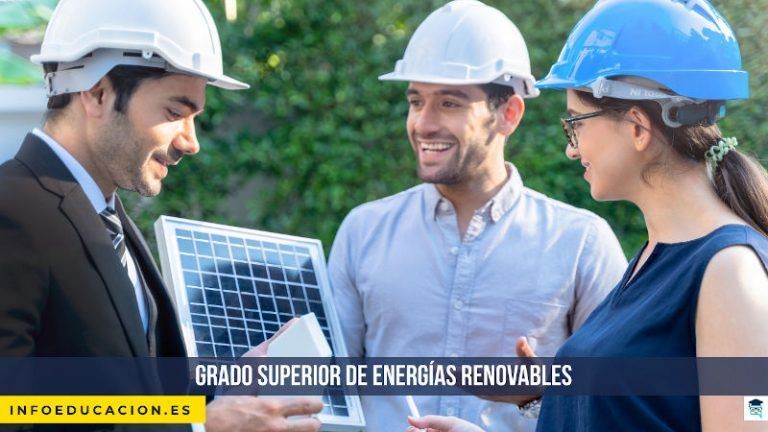 Grado superior de Energías renovables