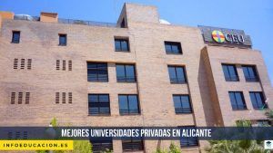 universidades privadas Alicante
