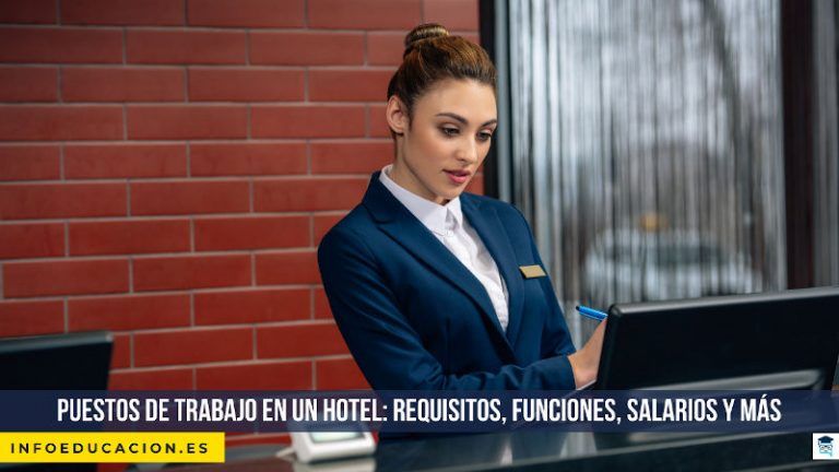 Puestos de trabajo en un hotel