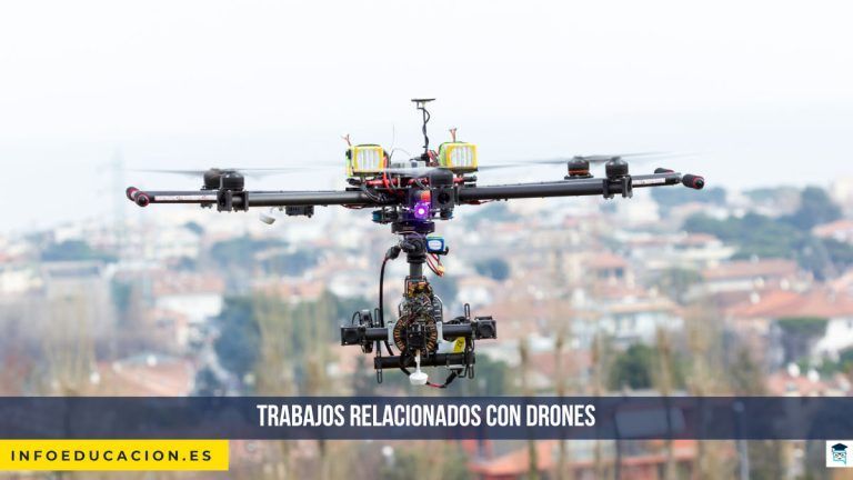 trabajos relacionados con drones