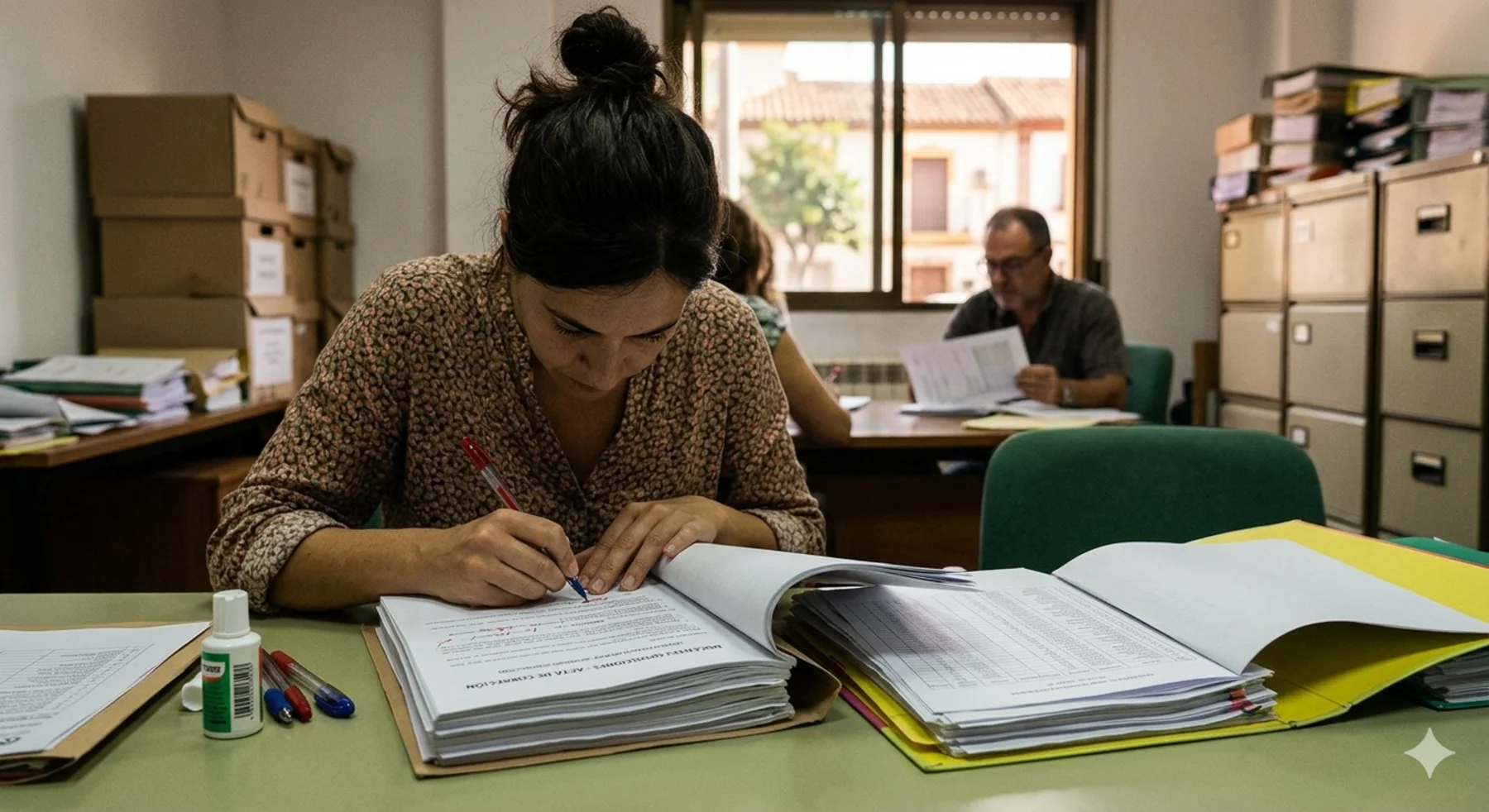 Corrección de errores en tribunales de oposiciones docentes Andalucía 2026